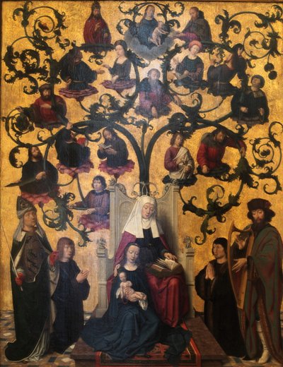 Lineage of Saint Anne by Gerard David